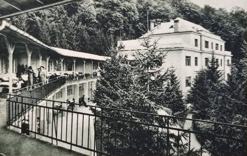 Sljeme. Lječilište Brestovac 1920-ih godina